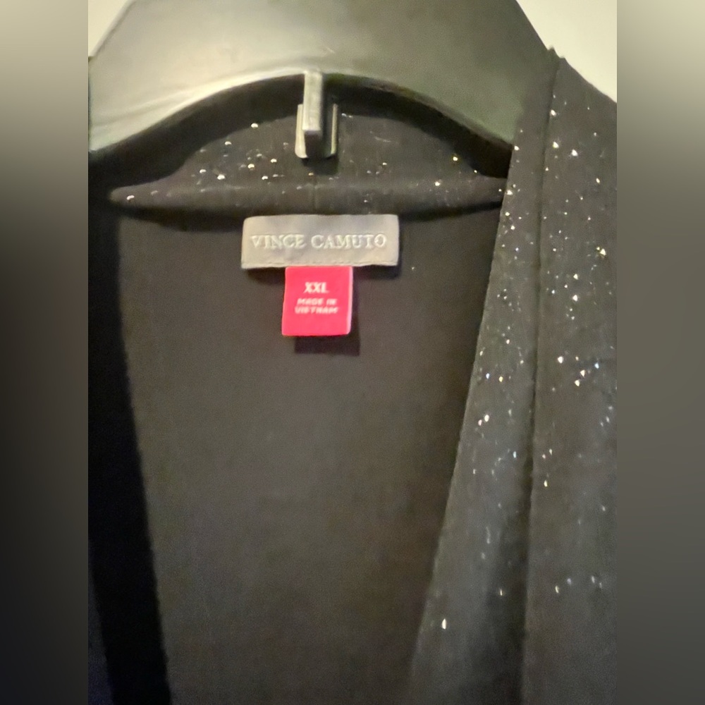 Vince Camuto sleeveless top with sparkles